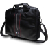 BMW M Line Carbon RED laptop tas leer - zwart