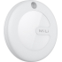 4 Pack - MiTag van MiLi & Leather case / werkt met Apple® Find My 