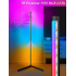 Rixus Wall Ambiance Corner Atmosphere Led Sound control App bediening iOs - Android 