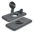 Rixus Wireless stand 3in1 iPhone Airpods & Apple Watch Qi2 - Qi-Gecertificeerd Made For Apple Magsafe