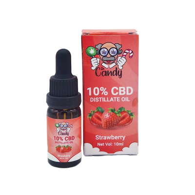 Aardbei CBD olie 10% High Quality - 200 DROPS 10ML