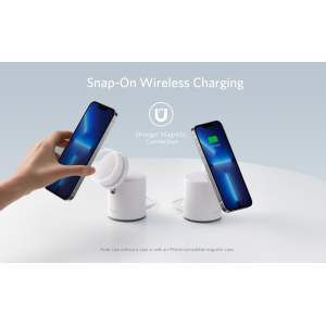 Anker PowerWave MagGo 2-in-1 MagSafe + 20W USB-C Adapter