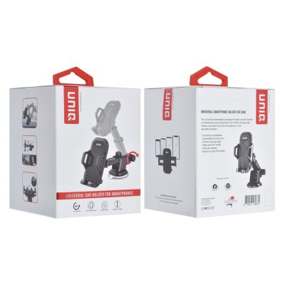 UniQ - 360/Rotation - Antishock telefoonhouder