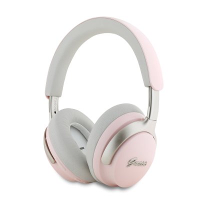 GUESS SCRIPT ANC DRAADLOZE KOPTELEFOON HEADSET - ROSE