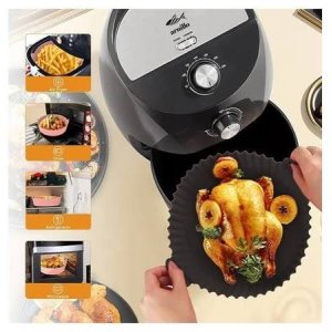 Xmas Deal Airfryer 100% silicone bakje mandje 20 Cm Pvas Vrij. Diverse Kleuren 