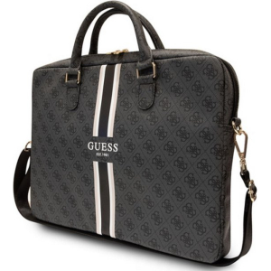 Guess Laptoptas laptop tas - 4G Print - Black