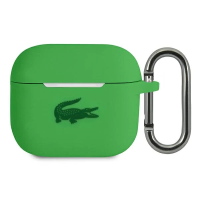 Lacoste Airpods 3 - AirPods Pro 2 bescherm hoesje -  Iconic Green met Crock Logo....