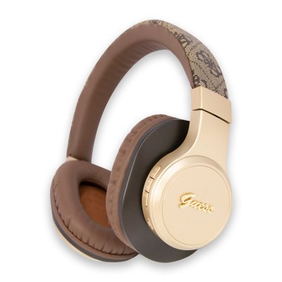 Guess Bluetooth Headphones - 4G tone on tone script logo - Bruin