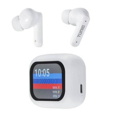 TUNIQ White  ScreenPods - Airpods 2025 - Bekend van TikTok