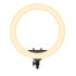 Rixus  - Professionele XXL SIZE - Selfie Ring Light 18inch / 56 CM + Holder Stick RXLG32 - 190 CM 