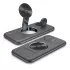 Rixus Wireless stand 3in1 iPhone Airpods & Apple Watch Qi2 - Qi-Gecertificeerd Made For Apple Magsafe