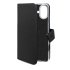 iPhone 16 Serie - Celly SlimFit hoesje - Wally/leer - Zwart 