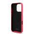 iPhone 16 pro - DKNY UNIEK kleuren patroon - Metalen letters Geïnspireerd op de Hermes KELLY BACK