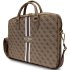 Guess Laptoptas / Organizer  - Monogram 4G Print - Brown  16 Inch 