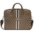 Guess Laptoptas / Organizer  - Monogram 4G Print - Brown  16 Inch 