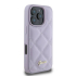 iPhone 16 Pro - GUESS Diamond Quilted Puffer Case - Paars