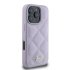 iPhone 16  - GUESS Diamond Quilted Puffer Case - Paars