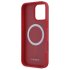 iPhone 16 Pro Rood - Lacoste Iconic Petit Pique MagSafe hoesje
