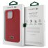 iPhone 16 Pro Rood - Lacoste Iconic Petit Pique MagSafe hoesje