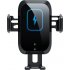 Rixus Telefoonhouder Auto Dashboard/Voorruit/Luchtrooster met Draadloos Opladen 15w Snellader