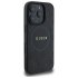 Guess Saffiano Peony Magsafe hoesje iPhone 16 -  iPhone 16 Pro -  iPhone 16 Pro Pro max - Black 
