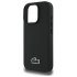 iPhone 16 Pro Zwart Lacoste Iconic Petit Pique MagSafe hoesje