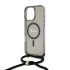 iPhone 16 Pro Max Guess Crossbody Magsafe hoesje Back - cover Hard case - Frosty black