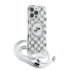 iPhone 16 Pro - KARL LAGERFELD - Monogram 4G Magsafe CrossBody hoesje - Transparant