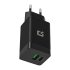 UniQ Home/Travel Gan Technologie 45W PD Lader + Type C To Type C Kabel